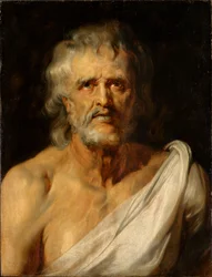 Brustbild des Philosophen Seneca