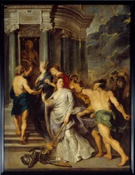 Zyklus von Marie de Medici (1573-1642): Zweiter Krieg zwischen Mutter und Sohn, Marie de Medici und Ludwig XIII. 