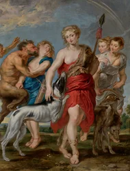 Diana und ihre Nymphen auf der Jagd