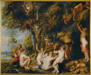 Nymphen und Satyrn