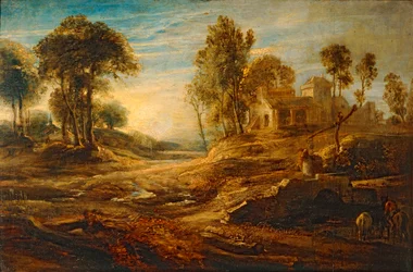 Landschaft am Wasserplatz