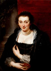 Porträt von Isabella Brandt, Ehefrau des Malers