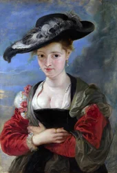 Porträt von Susanna Lunden (?) (Le Chapeau de Paille)