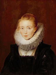 Porträt der Ehrendame der Infantin Isabella