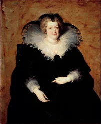 Porträt der Königin von Frankreich Marie de Medicis