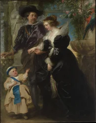Rubens, Helena Fourment (1614-1673) und ihr Sohn Frans (1633-1678)