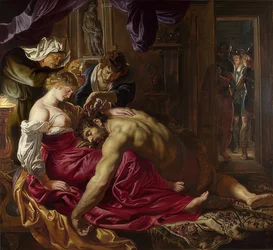 Samson und Delila. Um 1609-10