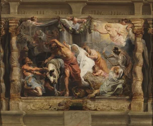 Der Triumph der Eucharistie über den Götzendienst, ca. 1625