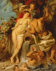 Die Vereinigung von Erde und Wasser, um 1618