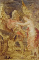Venus begleitet Mars in den Krieg