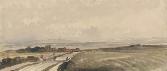 Eine Straße in Yorkshire