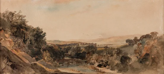 Cannock Chase, ca. 1840 (Aquarell auf Papier)