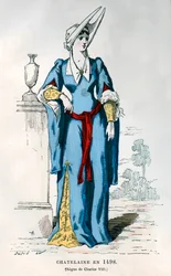 Dame des Herrenhauses zur Zeit von Karl VIII. von Frankreich, 1498 1882-1884