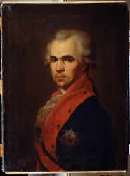 Porträt des Staatssekretärs Vasily Popov