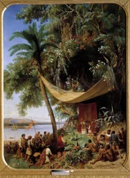 Die erste Messe in Amerika (15. Jahrhundert)