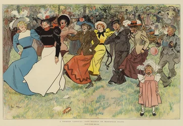 Ein Cockney-Karneval, Feiertag auf Hampstead Heath