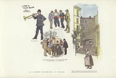 Die Wanderungen eines Künstlers in Hyeres