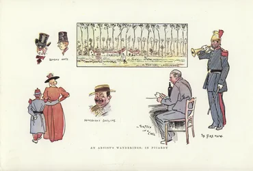 Wanderungen eines Künstlers in der Picardie