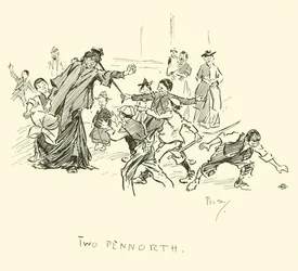 Illustration für Phil Mays Gutter-Snipes