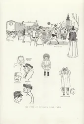 Das Fest in Puteaux, bei Paris