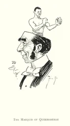 Der Marquis von Queensberry (Lithografie)