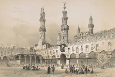 Hof der Al-Azhar-Moschee