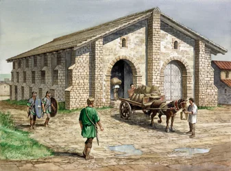 Housesteads Römisches Fort, 2. Jahrhundert, um 1990-2010