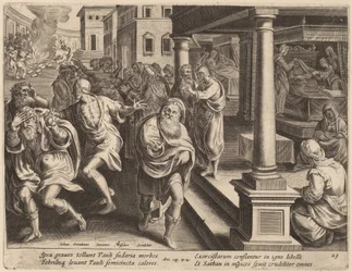 Der heilige Paulus vertreibt böse Geister