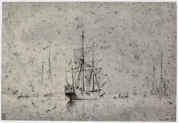 Willem van der Velde, Schifffahrt