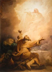 Christus erscheint den Jüngern in Emmaus, 1797