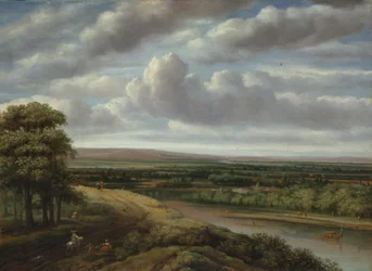 Weitläufige bewaldete Landschaft
