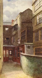 Dicks Kaffeehaus, Fleet Street, 1899
