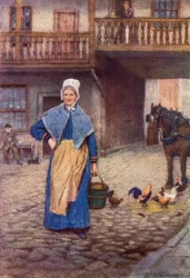 Erinnerung an das Oxford Arms Inn, Warwick Lane, 1875