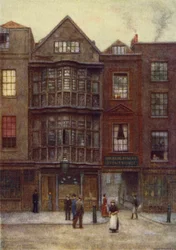 Haus von Sir Paul Pindar, Bishopsgate Street, 1877