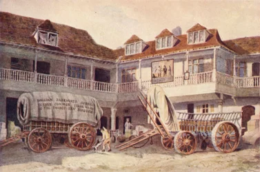 Tabard Inn, Southwark, 1810