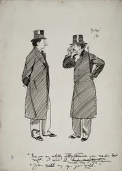 Oscar Wilde und Whistler