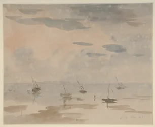 (Aquarell auf Papier)