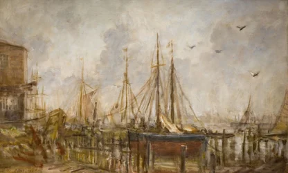 Eine Werft, Shoreham, Sussex, 1926