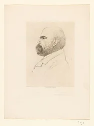 Porträt von Paul Verlaine