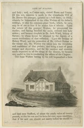 Stafford - Hütte von Isaac Walton: Gravur, undatiert [frühes 19. Jahrhundert]