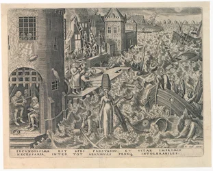 Spes Hoffnung aus Die Sieben Tugenden, 1559
