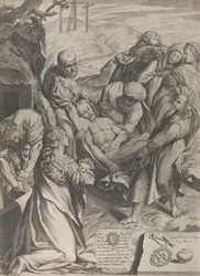 Die Grablegung, 1589