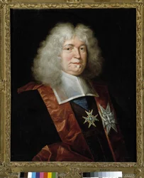 Porträt von Louis Boucherat (1616-1699) französischer Magistrat und Kanzler