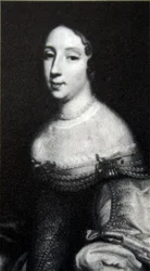 Porträt von Anne von Österreich, Königin von Frankreich