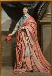 Porträt des Kardinals Richelieu