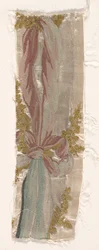 Bettdeckenfragment, ca. 1760-1770
