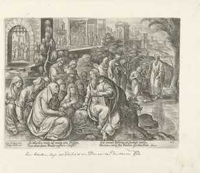 Paulus bekehrt die Frauen von Philippi