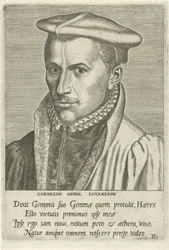 Porträt von Cornelius Gemma