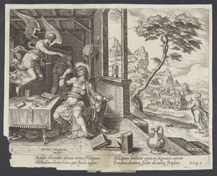 Der Engel erscheint dem heiligen Philippus