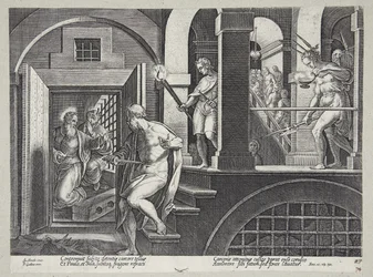 Die Bekehrung des Wärters